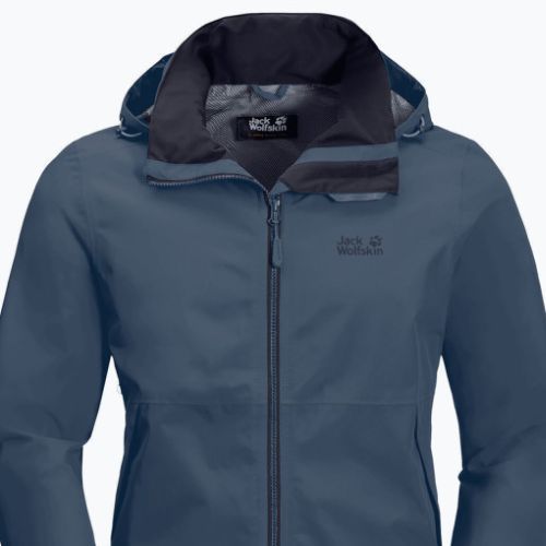 Jack Wolfskin Evandale férfi esőkabát tengerészkék 1111131_1383_002