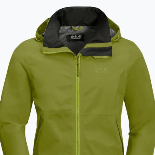 Jack Wolfskin Evandale férfi esőkabát zöld 1111131_4131_003