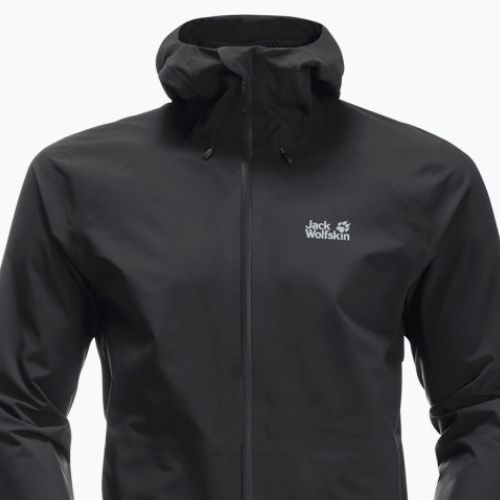 Jack Wolfskin férfi Highest Peak esőkabát fekete 1115131_6000_002