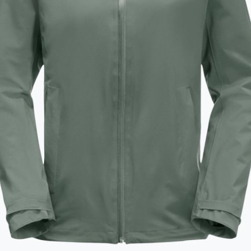 Jack Wolfskin női hardshell kabát Pack & Go Shell zöld 1111514_4311