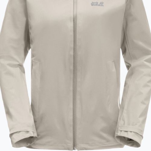 Jack Wolfskin női hardshell dzseki Pack & Go Shell szürke 1111514_6260