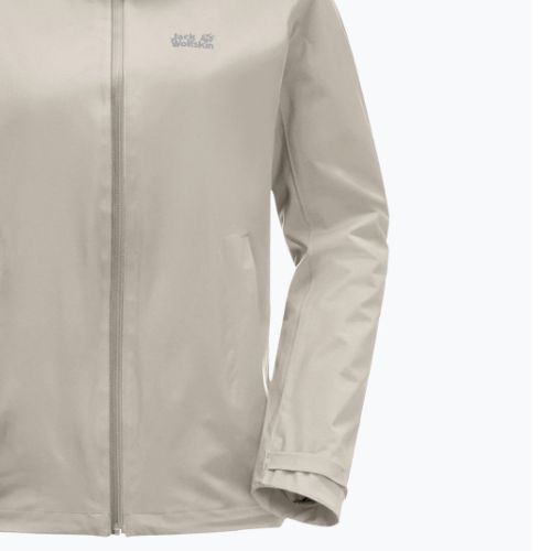 Jack Wolfskin női hardshell dzseki Pack & Go Shell szürke 1111514_6260