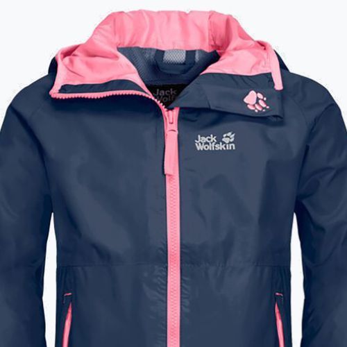 Jack Wolfskin Rainy Days gyerek esőkabát tengerészkék 1604815_1024