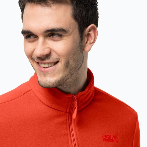 Jack Wolfskin Gecko narancssárga fleece pulóver 1709521_3017