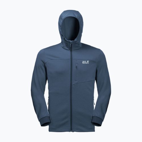 Jack Wolfskin férfi Hydro Grid fleece pulóver sötétkék 1710001_1383