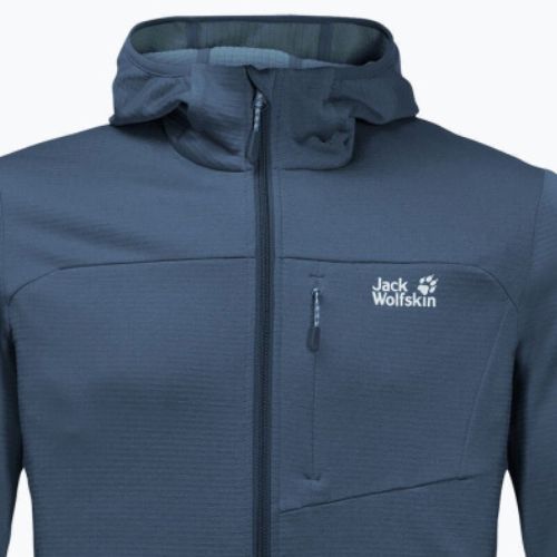 Jack Wolfskin férfi Hydro Grid fleece pulóver sötétkék 1710001_1383