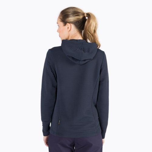 Jack Wolfskin női Modesto kapucnis fleece dzseki tengerészkék 1706253_1010_001
