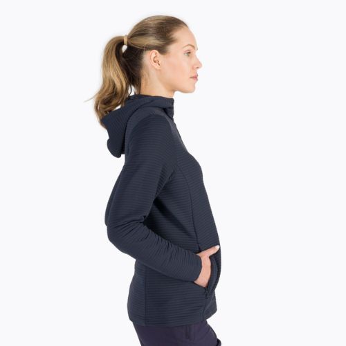 Jack Wolfskin női Modesto kapucnis fleece dzseki tengerészkék 1706253_1010_001