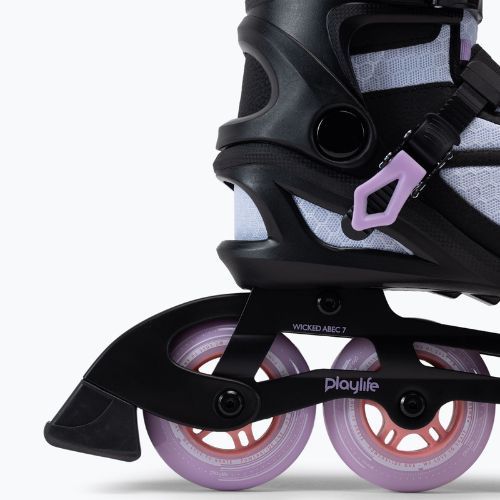 Női Playlife Lancer 84 in-line görkorcsolya fekete/lila 880274