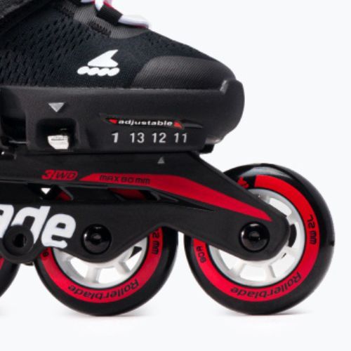 Rollerblade Microblade gyermek görkorcsolya fekete 7957200741