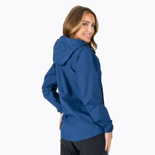 Női esőkabát Rab Downpour Eco kék QWG-83-NB-08