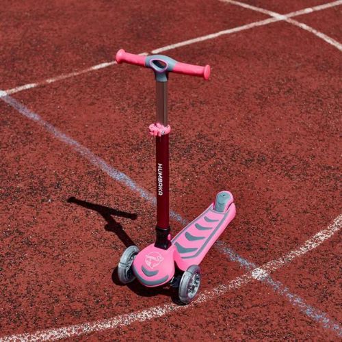 HUMBAKA Mini T háromkerekű gyermek robogó rózsaszín HBK-S6T