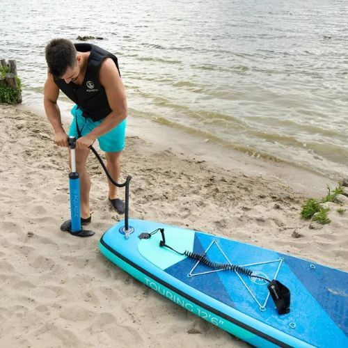 SUP AQUASTIC deszkapumpa kék AQS-SPU001