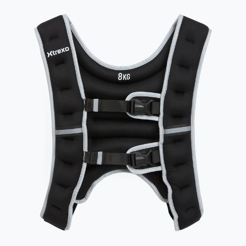 XTREXO súlyozott edző mellény fekete WV-08