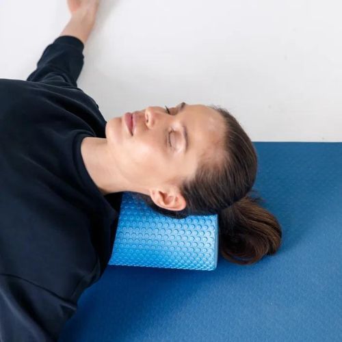 XTREXO EVA masszázshenger kék MR-EV03N