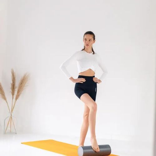 XTREXO EVA masszázshenger szürke MR-EV03G