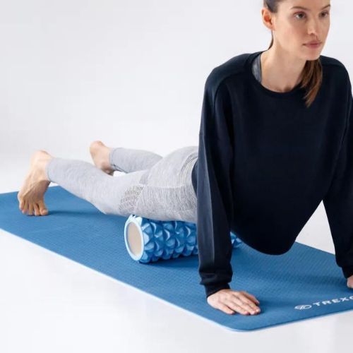 XTREXO EVA PVC masszázshenger kék MR-EV01N