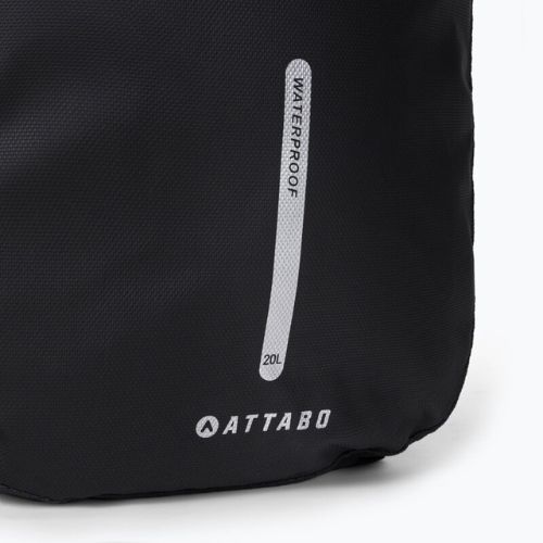 ATTABO 20L kerékpáros csomagtartó fekete APB-295