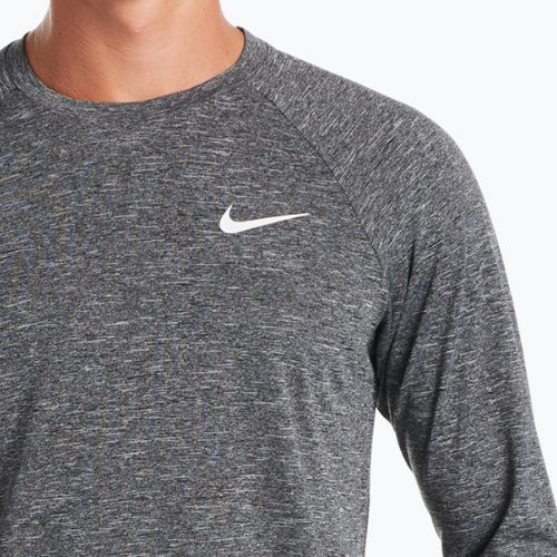 Férfi edző hosszú ujjú Nike Heather fekete NESSA590-001