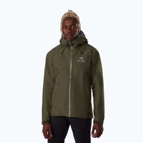 Férfi Arcteryx Beta LT esőkabát zöld 26844