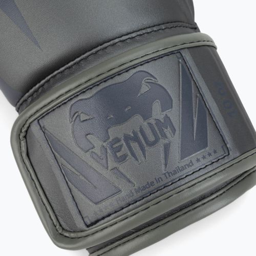 Férfi bokszkesztyűk Venum Elite szürke VENUM-0984
