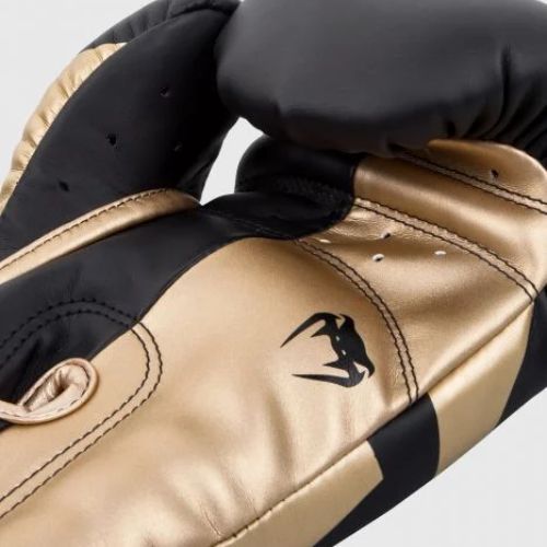 Venum Elite férfi bokszkesztyűk fekete-arany VENUM-1392