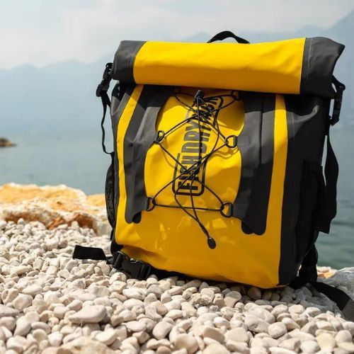 FishDryPack Explorer 40l sárga FDP-EXPLORER40 vízálló hátizsák