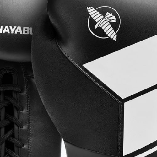 Hayabusa S4 Lace Up boxkesztyű fehér S4LACBG-BK