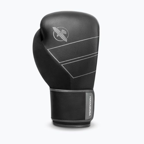 Hayabusa S4 bőr bokszkesztyűk fekete S4LBG