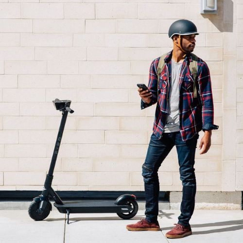 Bird One 9" elektromos robogó fekete BI-60247