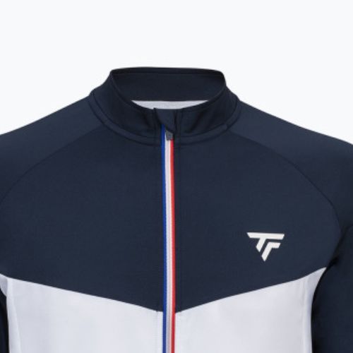 Férfi tenisz pulóver Tecnifibre Tech fehér 21TECHJAC 21TECHJAC