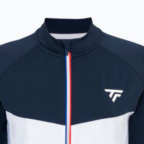 Női tenisz pulóver Tecnifibre Tech fehér 21WTECHJA 21WTECHJA