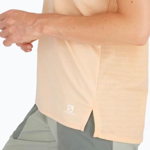 Női trekking póló Salomon Outline Summer SS narancssárga LC1794500