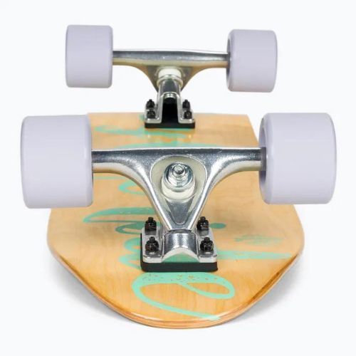 Cruiser gördeszka Fish Skateboards 28" Enjoy Lila bézs CR-ENJ-SIL-PUR