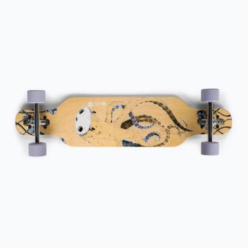 Fish Skateboards Octopus longboard bézs LONG-OCT-SIL-PUR LONG-OCT-SIL-PUR