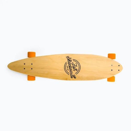 Fish Skateboards Vanlife longboard bézs LONG-VANL-SIL-ORA