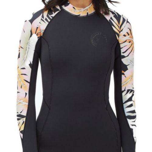 Női búvárruha Billabong Spring Fever LS Spring black