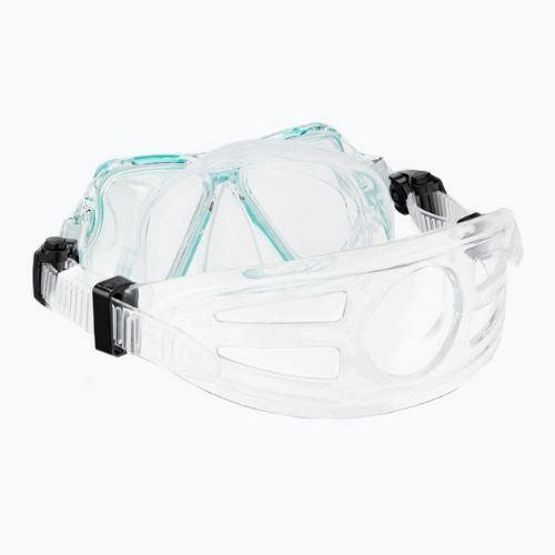 AQUASTIC kék snorkeling szett Maszk + Uszony + Pipa MSFA-01SN
