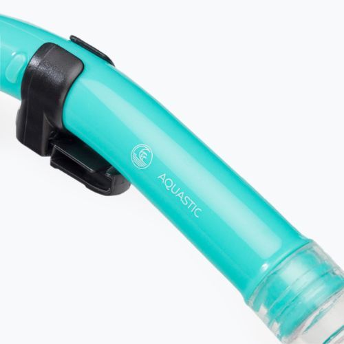 AQUASTIC kék snorkeling szett Maszk + Uszony + Pipa MSFA-01SN