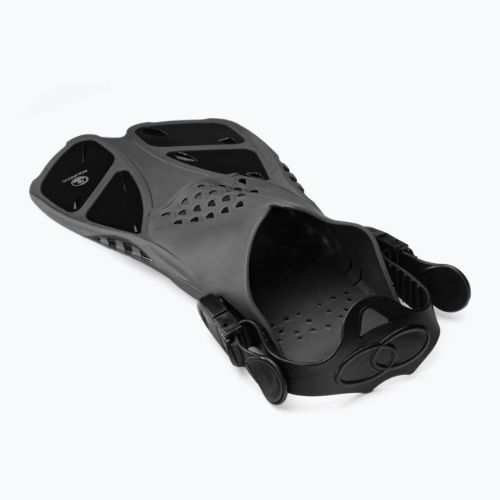 AQUASTIC fekete snorkeling szett Maszk + Uszony + Pipa MSFA-01SC