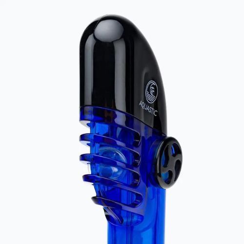 AQUASTIC kék snorkeling szett Fullface Maszk + Uszony SMFA-01SN