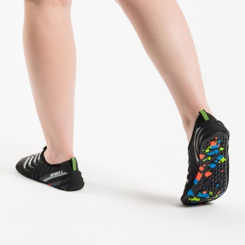 AQUASTIC Aqua vízi cipő fekete WS049