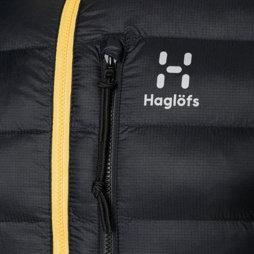 Férfi pehelykabát Haglöfs V series Mimic Hood fekete 604796