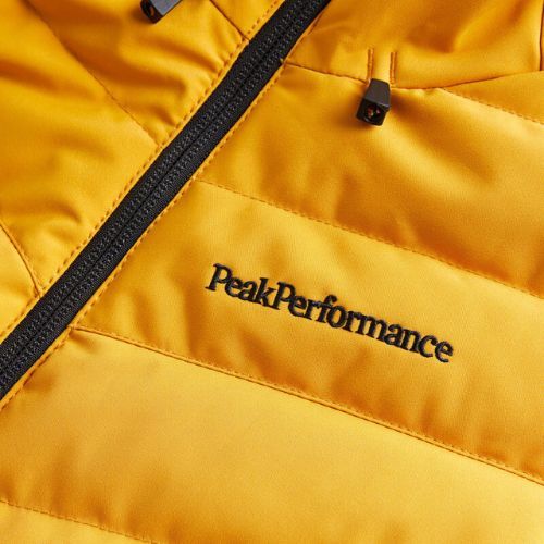 Női Peak Performance Frost Sí dzseki Sárga G78024070