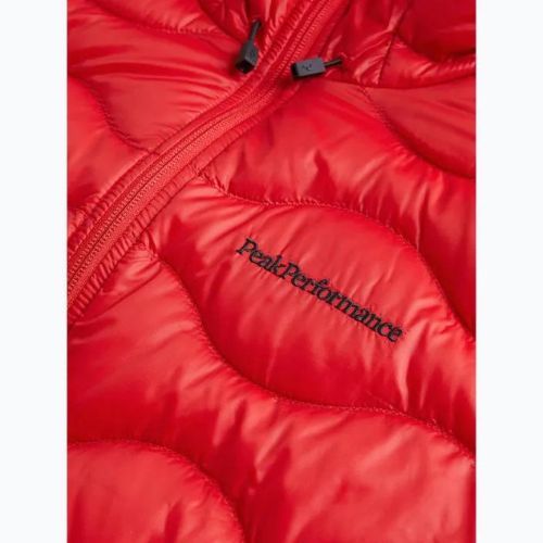 Férfi Peak Performance Helium Down Down Hood Jacket Red G77849160 G77849160