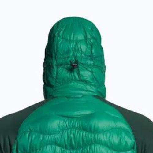 Férfi Peak Performance Helium Down hibrid kapucnis dzseki zöld G77855130