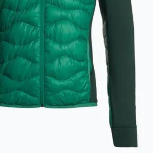Férfi Peak Performance Helium Down hibrid kapucnis dzseki zöld G77855130