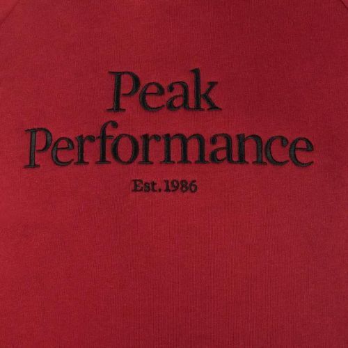 Férfi Peak Performance Original Hood trekking pulóver piros G77756330