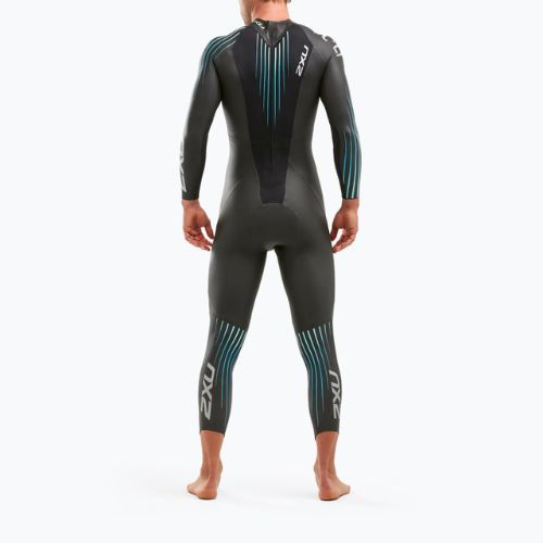 Férfi triatlon búvárruha 2XU Propel 1 fekete MW4991C