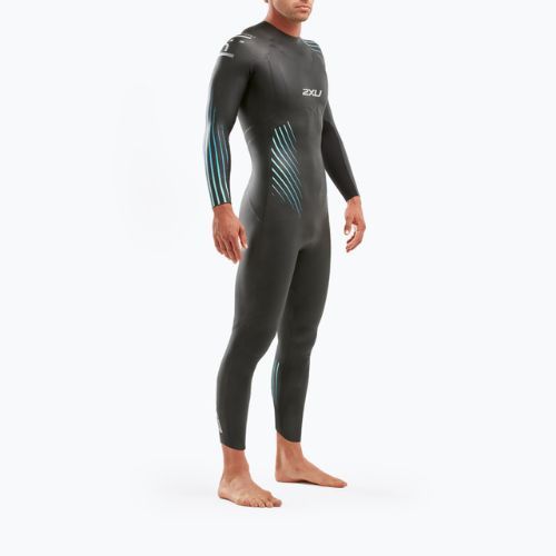 Férfi triatlon búvárruha 2XU Propel 1 fekete MW4991C